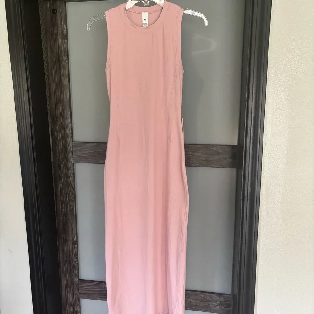 Lululemon Align Ribbed MIDI Dress Sz 2 - Picture 7 of 7